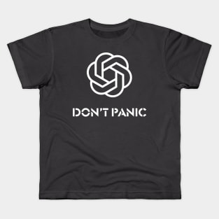 ChatGPT - Don’t panic Kids T-Shirt